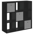 vidaXL Servírovacia skriňa Čierny dub 88,5 x 29 x 84,5 cm