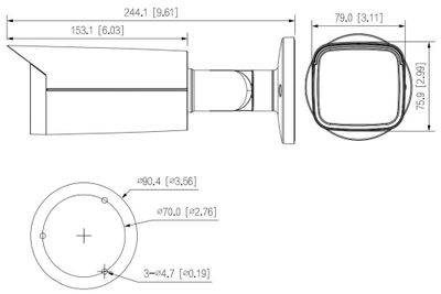 Dahua IP kamera IPC-HFW5541T-ASE-0360B-S3