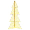 vidaXL Vianočný stromček 160 LED Teplá biela 150 cm PET