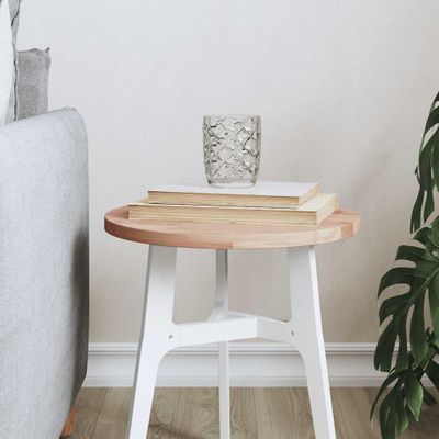 vidaXL Stolová doska Ø30x1,5 cm okrúhla masívny buk