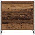 vidaXL Servírovacia skriňa Staré drevo 79 x 36 x 75.5 cm