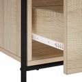 vidaXL Servírovacia skriňa Dub sonoma 97 x 33 x 81 cm Kompozitné drevo