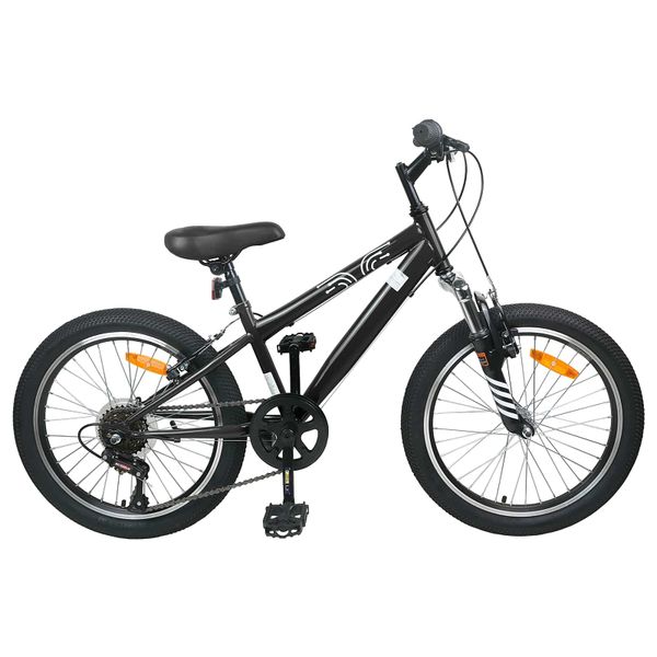 vidaXL Horský Bicykel 20 Palcov 6-Rýchlosť pre deti vo veku 5-8 rokov