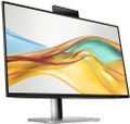 HP/524pm/23,8"/IPS/FHD/100Hz/5ms/Blck-Slvr/3R Konferencní monitor, 23,8" FHD, 5Mpx webkamera, AI potlacení šumu, USB-C 100W, IPS panel, integrované reproduktory