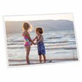 vidaXL Fotorámiky na stenu alebo stôl 3 ks biela 21x29,7 cm MDF