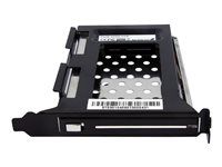 Startech 2.5in SATA Removable Hard Drive Bay for PC Expansion Slot - Storage bay adapter - black - S25SLOTR - Bay adaptér pro datový sklad - cerná