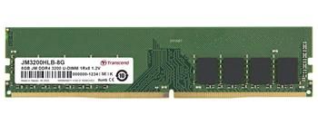 Transcend pamäť 8GB DDR4 3200 U-DIMM (JetRam) 1Rx8 CL22