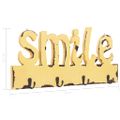 vidaXL Nástenný vešiak SMILE 50x23 cm