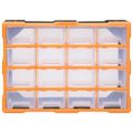vidaXL Organizér so 16 strednými zásuvkami 52x16x37 cm