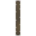 vidaXL Nohy barového stola, prírodná oceľ, 2 ks, 60 x (110-111) cm, oceľ