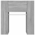 vidaXL Skrinka do chodby sivý dub sonoma 97,5x37x99cm spracované drevo