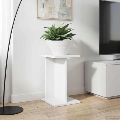 vidaXL Stojan na rastliny 2 pcs Biely 25 x 25,5 x 40,5 cm