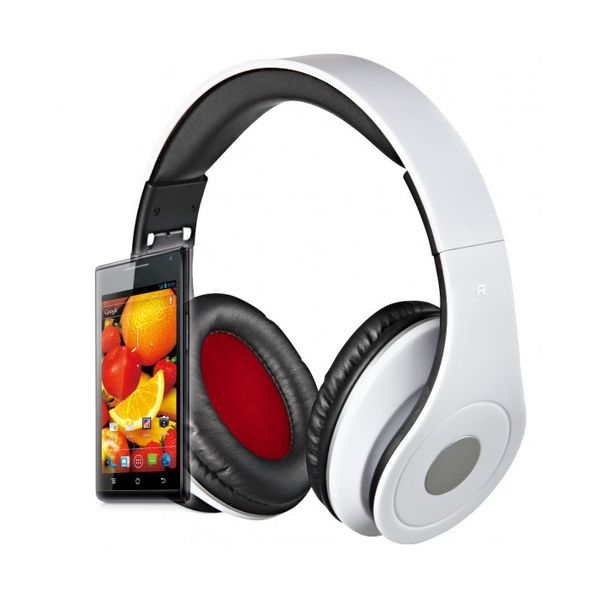 Rebeltec drôtové slúchadlá AUDIOFEEL2 biela