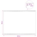 vidaXL Plachta s očkami Zelená 3 x 4 m 260 gsm PE