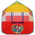 vidaXL Hrací stan s 550 loptičkami 123x120x126 cm