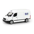 Kovové auto GLS s otváracími dverami 12 cm