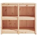 vidaXL Vonkajšia kuchynská skrinka MEPPEL 106x55x92 cm masívna borovica