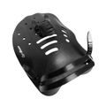 Plavecké pádla AquaFlow Black - GymBeam, veľkosť S