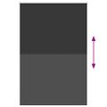 vidaXL roleta Blackout Black 155x230 cm Šírka látky 151,6 cm Polyester