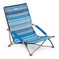 Plážové kreslo NILS NC3035 modro-biele