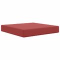 vidaXL Vankúš na vonkajšiu pohovku Polyester vínovo červená 60 x 60 cm