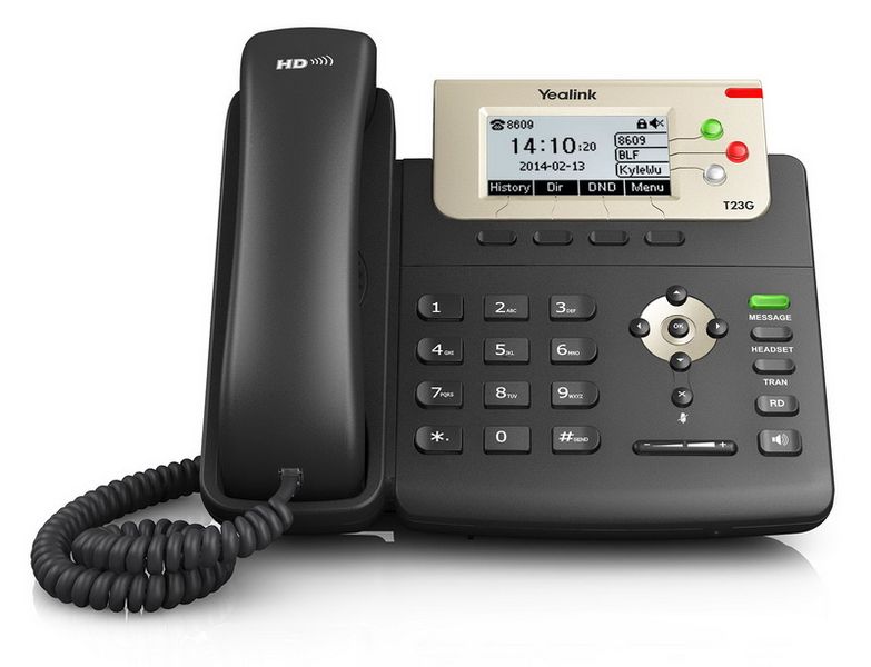POŠKOZENÝ BALÍK Yealink SIP-T23G SIP telefón