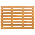 vidaXL Kúpeľňová predložka Hnedá 56 x 37 x 2,5 cm Pevné akáciové drevo