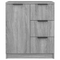 vidaXL Komody 2 ks sivý sivý dub sonoma 60x30x70 cm spracované drevo