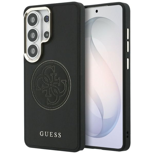 Puzdro Guess Perforated Logo MagSafe pre Samsung Galaxy S26 Ultra čierne
