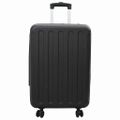vidaXL Kufor so zámkom Čierna 43 x 27 x 66 cm ABS plast