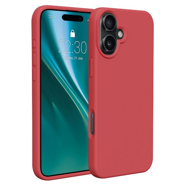 Etteri Silicone puzdro pre iPhone 16 6,1" malinová