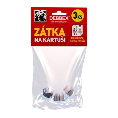 Zátka na kartušu DEBBEX 3ks