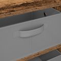 vidaXL Servírovacia skriňa Staré drevo 60 x 33,5 x 84 cm