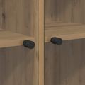 vidaXL Highboard 2 ks Remeselný dub 68 x 37 x 142 cm Kompozitné drevo