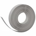 vidaXL Záhradná obruba sivá 10 m 10 cm polyetylén
