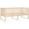 vidaXL Denná posteľ s matracom 90x200 cm masívna borovica