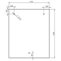 vidaXL Vchodová strieška z bezpečnostného skla VSG 135x90 cm nehrdzavejúca oceľ