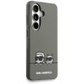 Karl Lagerfeld IML Peekaboo Karl&Choupette MagSafe case for Samsung Galaxy S26 Black