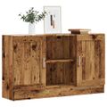 vidaXL Komoda staré drevo 120x30,5x70 cm kompozitné drevo