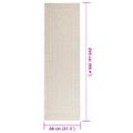 vidaXL Koberec ZIZUR 80x250 cm, jutový vzhľad, interiér a exteriér