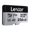 Karta pamäte Lexar High-Performance Silver Plus microSDXC 256GB + adaptér