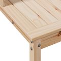 vidaXL Stôl na presádzanie s policami 108x50x109,5 cm masívna borovica