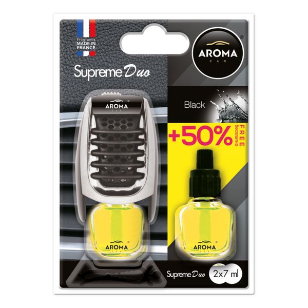 Osviežovače vzduchu AROMA SUPREME DUO BLACK
