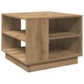 vidaXL Konferenčný stolík dub artisan 55x55x42 cm kompozitné drevo