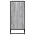 vidaXL Komoda sivá sonoma 134x35x76 cm kompozitné drevo