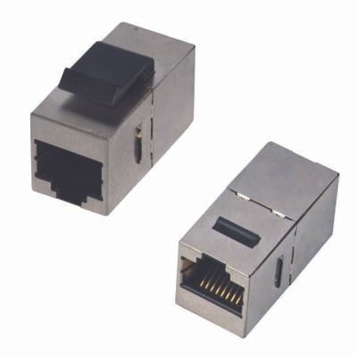 DATACOM Spojka panel STP 2 x RJ45 (8p8c) Cat6, priama, plast