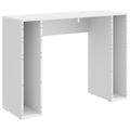 vidaXL Konferenčný stolík Biela 102 x 35 x 75 cm Kompozitné drevo