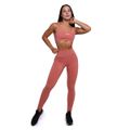 Dámske legíny FIT Salmon - GymBeam, veľkosť L, veľkosť oblečenia L