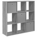 vidaXL Servírovacia skriňa Sivý Sonoma 102 x 31 x 99,5 cm