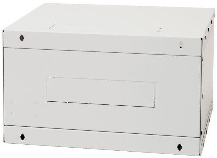 19''rozvádzač jednodiel.9U/400mm FLAT-PACK plech.dv.